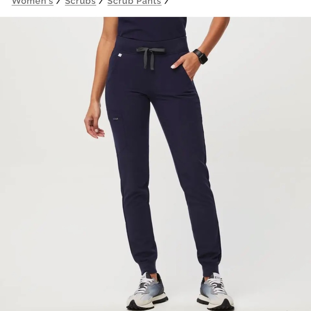Figs Zamora Jogger Scrub Pants - Navy blue